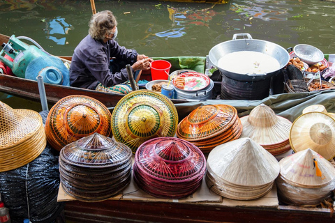 Damnoen Saduak Floating Market & Train Market Tour
