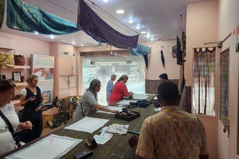 Jaipur: Block Printing Workshop In the Heart of City Center