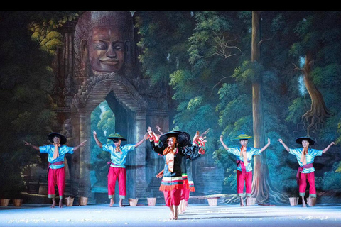 Siem Reap: Apsara Show Buffet Dinner & A/C Vehicle Transfer