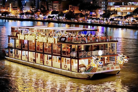 Da Nang Night River Cruise with Dinner & Dragon Bridge Dinner On Cruise With Shared Table & Without Pick-Up