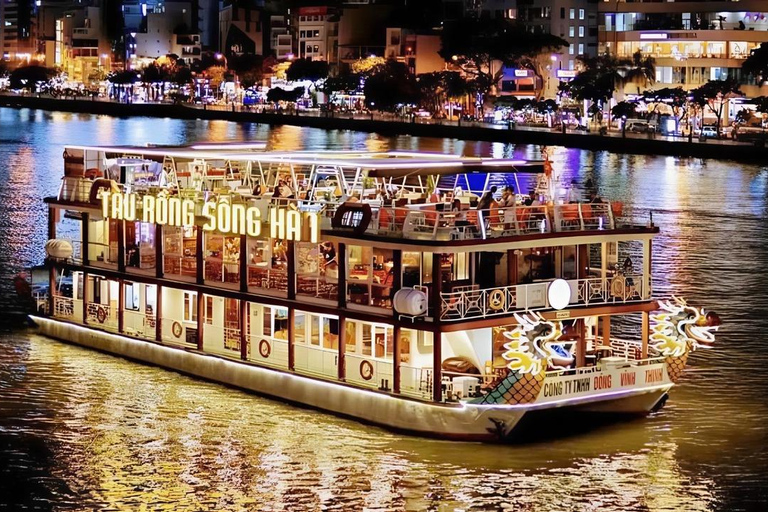 Da Nang Night River Cruise with Dinner & Dragon Bridge Dinner On Cruise With Shared Table & Without Pick-Up