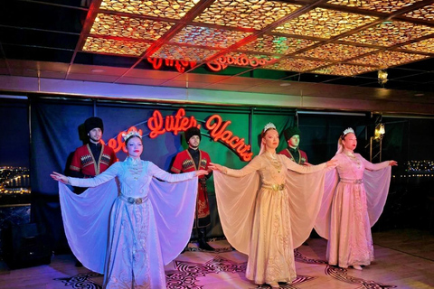 Istanbul: New Year's Eve Bosphorus Cruise w/ Dinner Option VIP Dinner Menu, Alcoholic Drinks, and Hotel Transfer