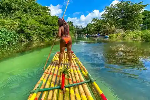 Bamboo Rafting in Ocho Rios Private Tour