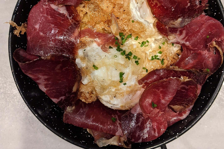 Hidden Barcelona Tapas Tour: Wine, Fun & Local Secrets Barcelona Non Touristic Tapas Tour all food n drink included