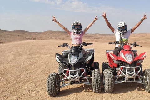 Från Agadir: ATV Quad Biking Safari Dunes Trip