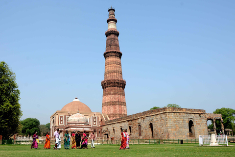 Delhi: prywatna całodniowa wycieczka samochodem po Starych i Nowych Delhi