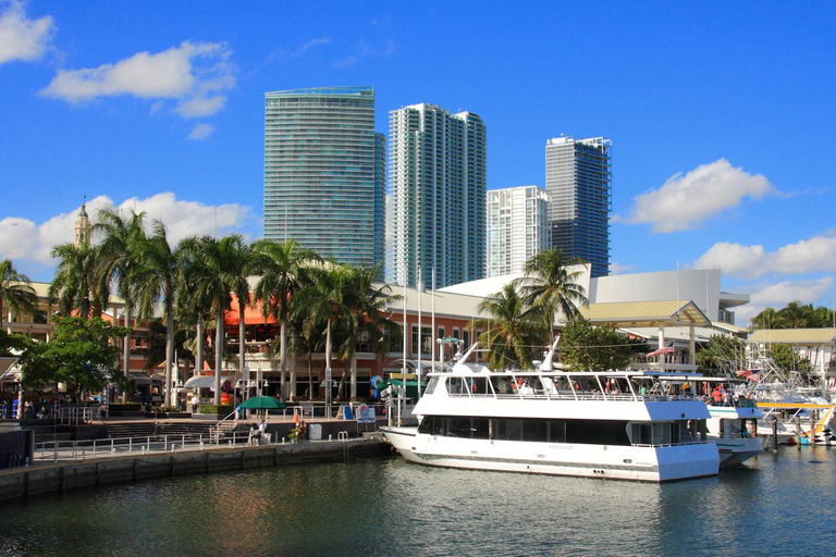 Miami: Double-Decker Bus Tour with Optional Boat CruiseDouble-Decker Bus Tour