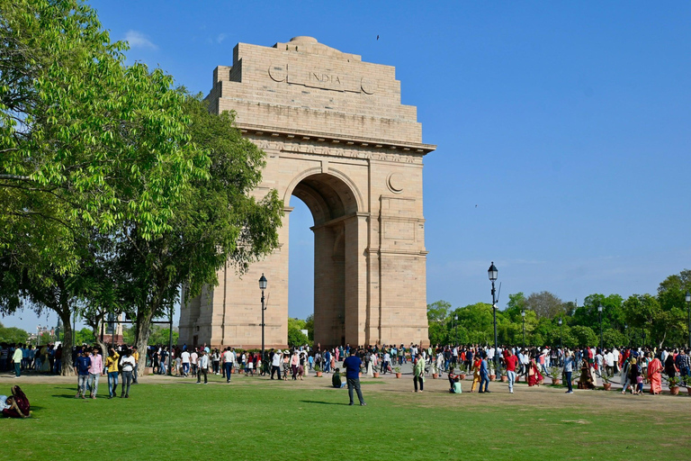 Delhi: New & Old Delhi Private Half or Full-Day Tour Delhi: Full Day tour with Car + Guide + Monument Fee Inc.