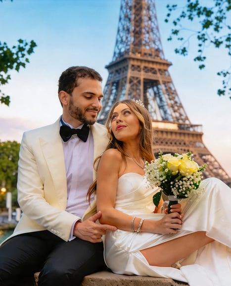 Paris: Eiffel Tower &amp; Louvre Photoshoot - 30 High End Edits