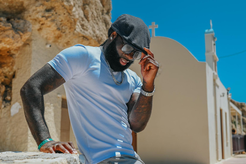 Hersonissos Port: Walking Photography Experience Ultimate Photoshoot – All Digital Photos Included