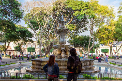 Cidade da Guatemala: Viagem compartilhada de ida e volta para Antigua - 1 noiteCidade da Guatemala para Antígua (termina no Aeroporto La Aurora)