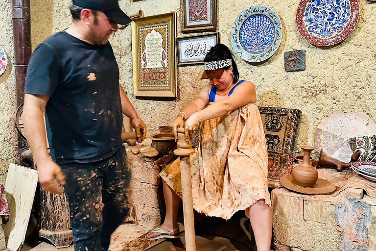 Avanos : Atelier de poterie avec expérience de fabrication d&#039;argile