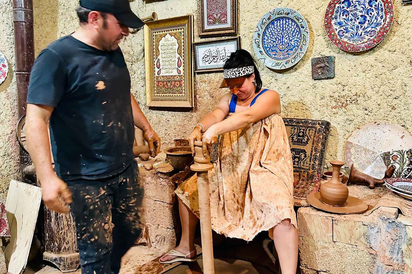 Avanos: Laboratorio di Ceramica con Esperienza di Creazione in Argilla