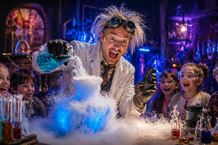 Wrocław: Mad Scientist’s Laboratory Interactive Science Show