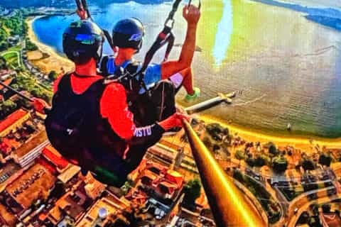 Niterói : vol en parapente avec vidéo GoPro et instructeur certifié