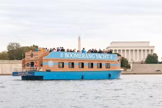 Visit Washington, DC Potomac River Yacht Cruise with Open Bar in Arlington, Virginia