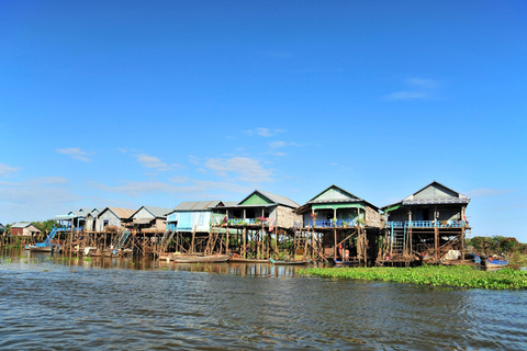 Siem Reap: Prek Toal Tonlé Sap Meer &amp; Battambang overnachtingSiem Reap: Prek Toal Tonlé Sap Meer terug naar Siem Reap