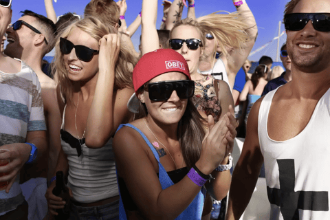 Ibiza Sunset Boat Party + 2 Superclub Entries Ibiza Boat Party Includes 2 superclub entries