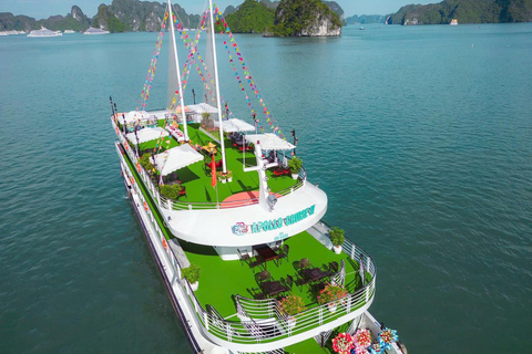 From Hanoi: Ha LongCruise with squid fishing and hat-making 3D2N WITH SHARING TRANSFER