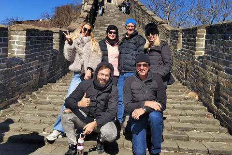 Beijing: Mutianyu Great Wall Guided Tour with Toboggan Ride Private tour guide+private driver+ticket