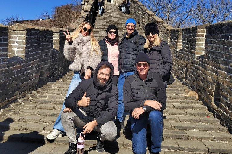 Beijing: Mutianyu Great Wall Guided Tour with Toboggan Ride Private tour guide+private driver+ticket