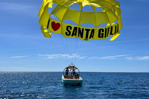 Santa Giulia: Parasailing Flight Santa Giulia: Parasailing