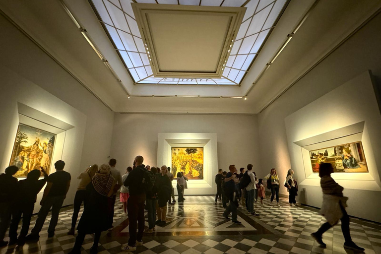 Florence : Visite VIP de la Galerie des Offices en coupe-fileVisite de groupe en français