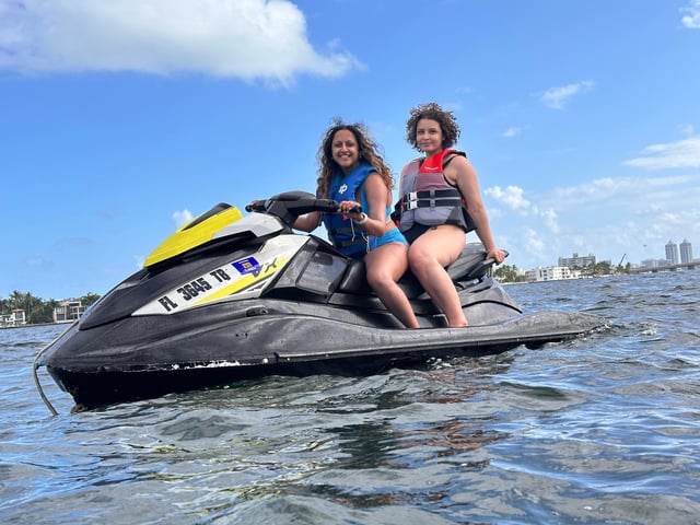 Miami Beach: motos acuáticas y paseo en barco