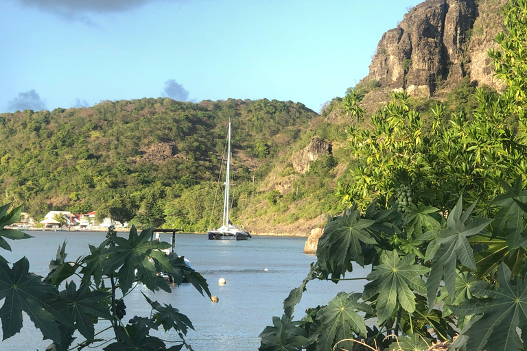 Guadeloupe:half Day on catamaran les Saintes, terre de haut