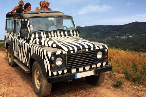 Algarve Sunset 4x4 Zebra Jeep Safari with Sparkling Wine Albufeira Sunset 4x4 Zebra Jeep Safari with Sparkling Wine