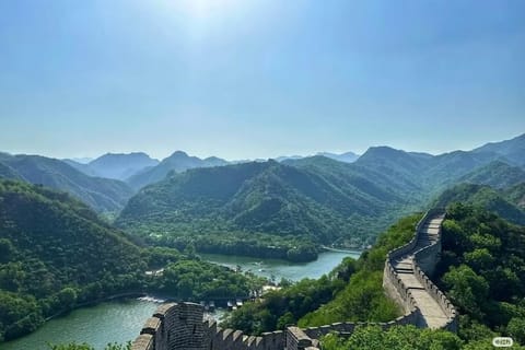 Huanghuacheng Water Great Wall, Boat Cruise & Scenic Train