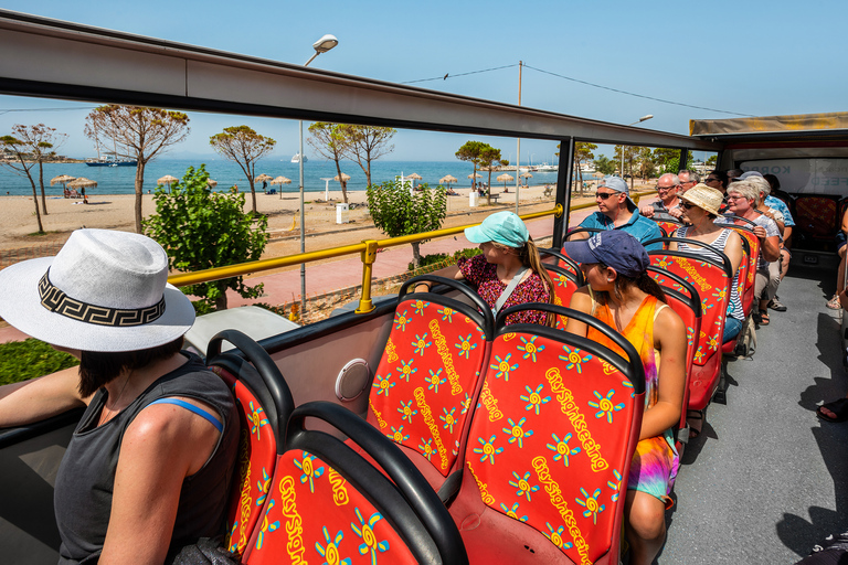 Athènes : Visite guidée de la ville en bus avec montée et descente rapidesAthènes : billet de 48 heures