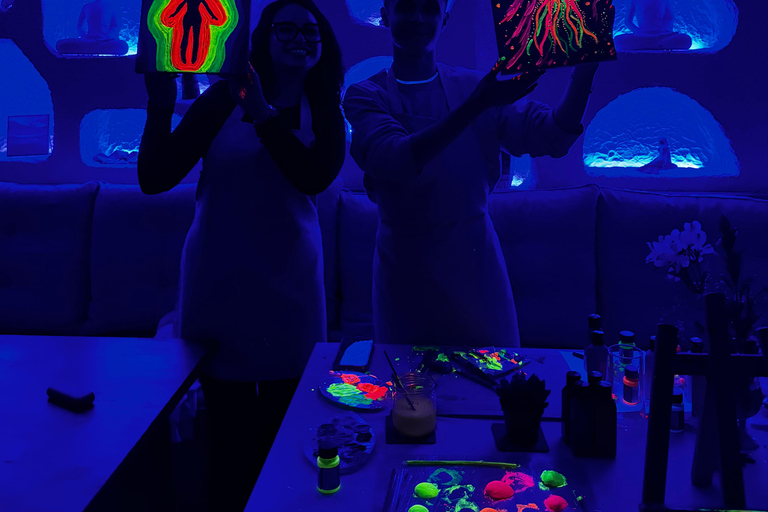 Antalya: Neon Painting Workshop - Art That Glows in the Dark