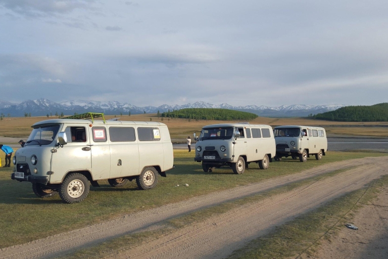 Visite d'une famille de rennes, découverte de la région nord de la Mongolie