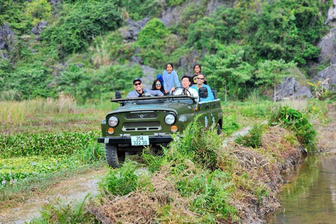 Ninh Binh Jeep Tours From Hanoi: JEEP - BOAT - DAILY LIFE