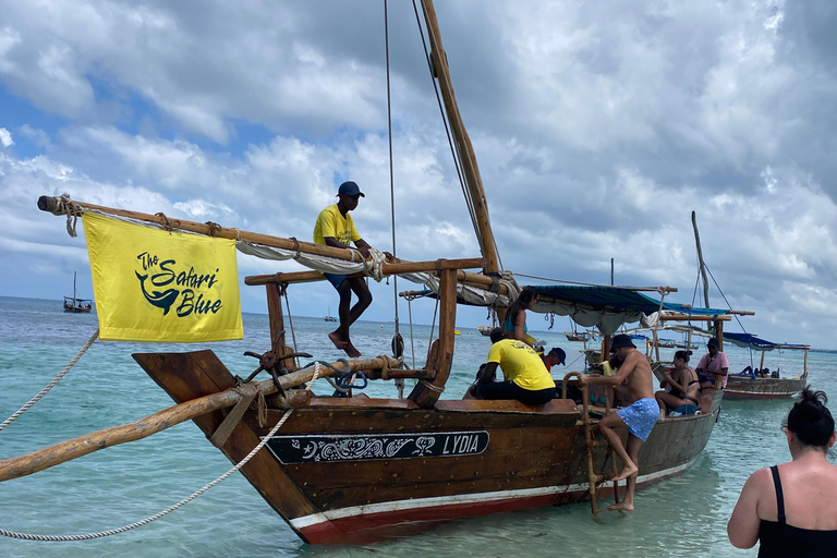 Sansibar: Safari Blue Tagesausflug mit Schnorcheln und Mittagessen