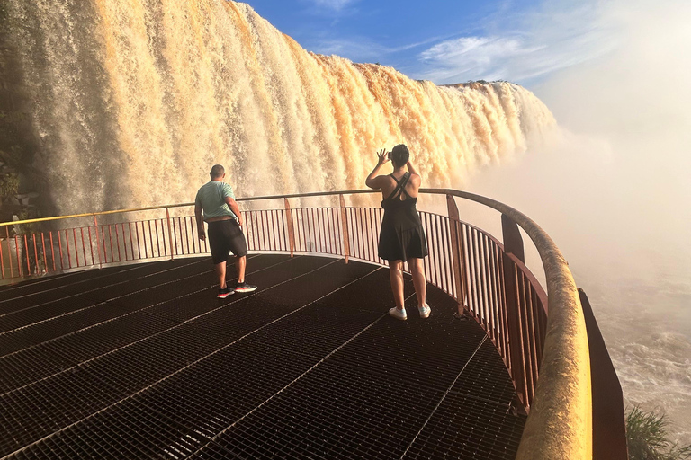 Brazilian Iguassu Falls,Bird park Boat Safari all tickets