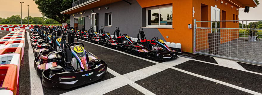 Riccione : Course de karting de 20 minutes avec tours de qualification