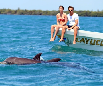 From Tulum: Sian Kaan Boat Trip Adventure with Lunch