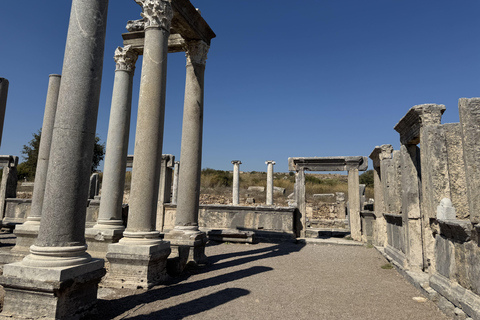 Antalya: Perge & City of Side, Aspendos, Waterfall and Lunch Perge, Side, Aspendos, Waterfall Tour with Entrance