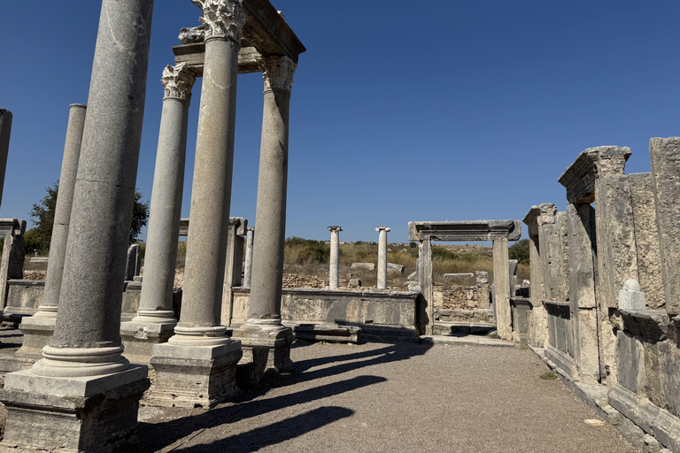 Antalya: Perge & City of Side, Aspendos, Waterfall and Lunch Perge, Side, Aspendos, Waterfall Tour with Entrance