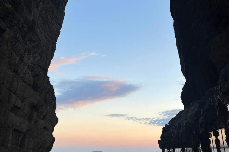 Tianmen Mountain Afternoon Tour & Optional Fox Fairy Show Option A: Tianmen Ticket + Transfers
