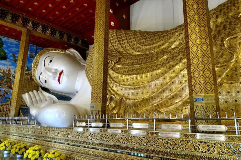 Chiangmai : Chute d&#039;eau collante &amp; Terre des anges &amp; Wat ban den.