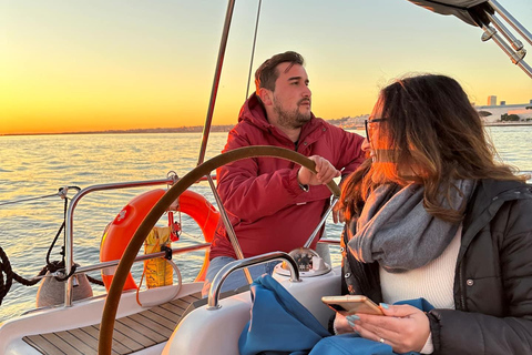 Lisbon: Tagus River Sailboat City Cruise Shared Tour - Sunset Tour