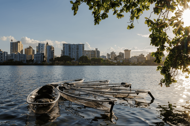 San Juan: Glass-Bottom Kayak Rental at Condado Lagoon