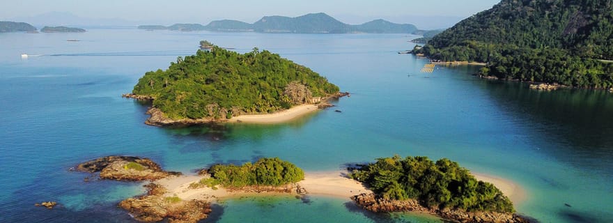 Ilha Grande : Excursion en goélette dans le lagon bleu