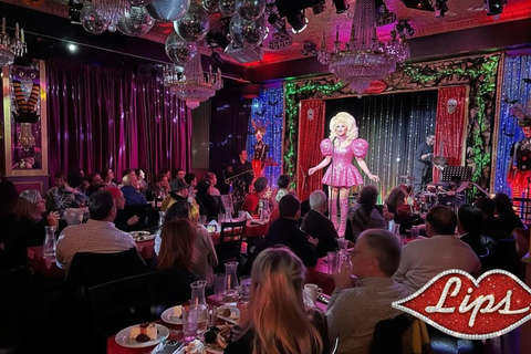 NYC: Lips Drag Queen Dinner & Show Ticket Saturday - Chaka Khanvict's Glitz & Glamour Drag Dinner Show