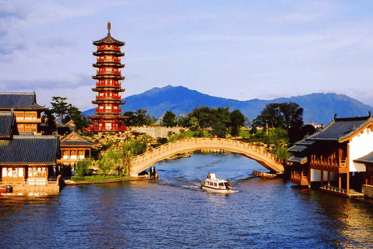 By bullet train Guangzhou to Guilin city highlights tour