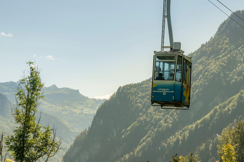 3 Mountains in 1 Day by Train, Cable Cars, Funiculars & Boat Excluding Train Tickets