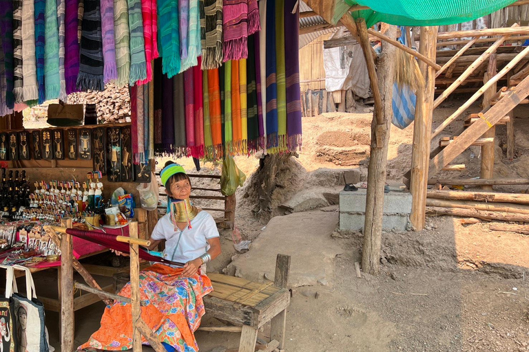 Long Neck Village, Silver Temple & Chiang Mai Top Sites Experience with temples entry tickets